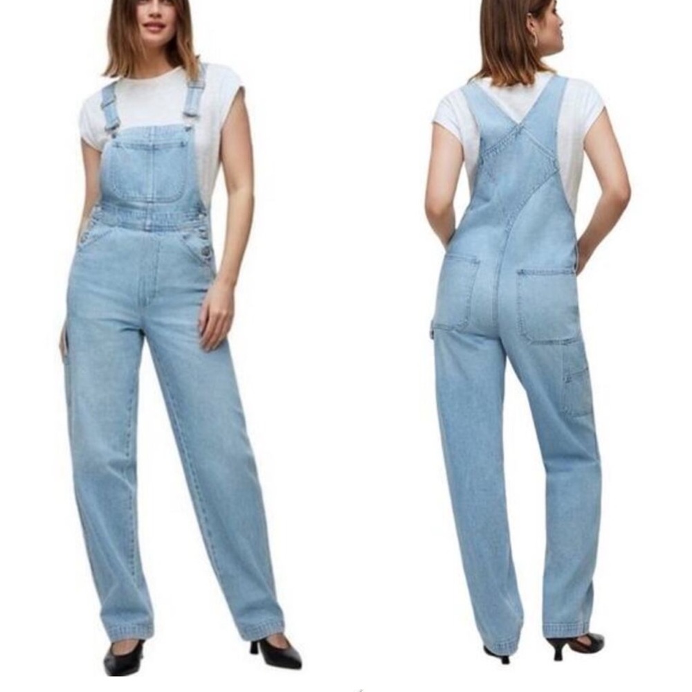 Madewell Carpenter Denim Overalls Medium